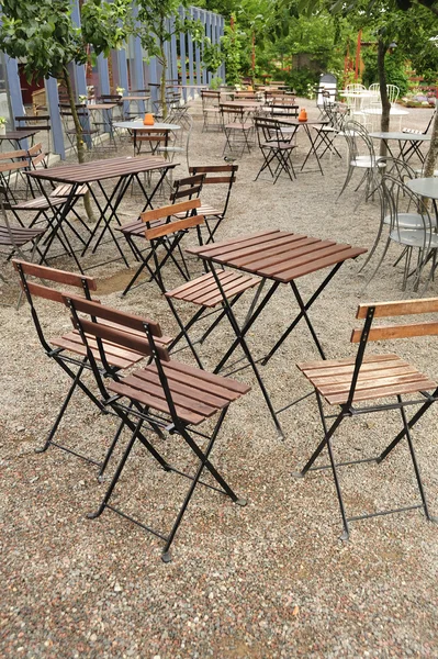 Outdoor cafe — Stock Photo, Image