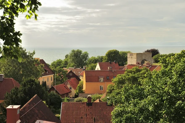 Město na moři — Stock fotografie