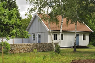 Swedish housing clipart