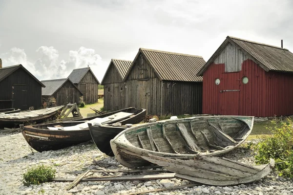 Vissersdorp — Stockfoto