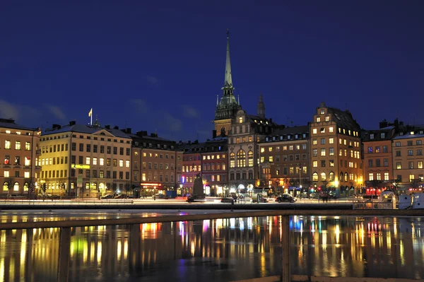 Světla ve Stockholmu — Stock fotografie