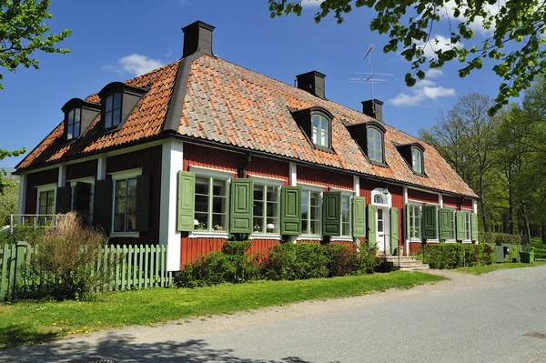 Schwedischer Wohnungsbau — Stockfoto