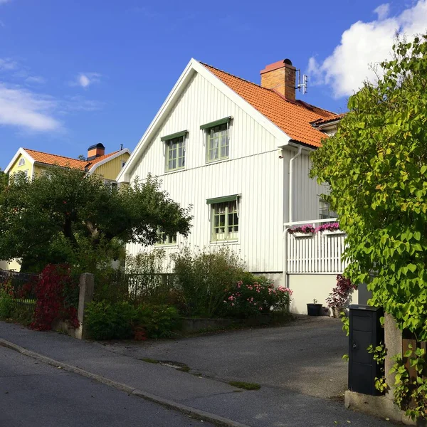 瑞典住房 瑞典斯德哥尔摩 — 图库照片