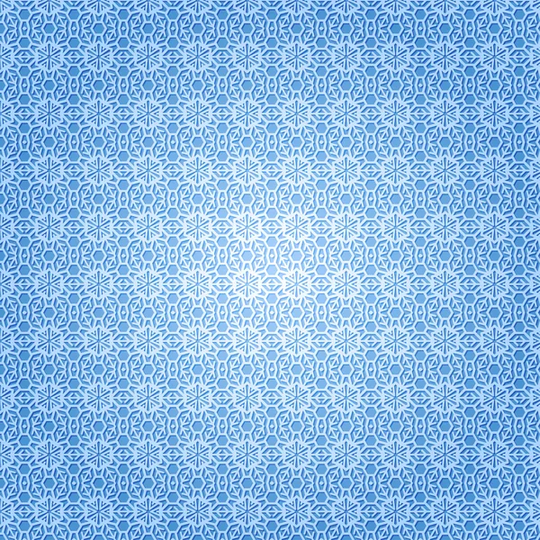 蓝色雪模式 — 图库矢量图片