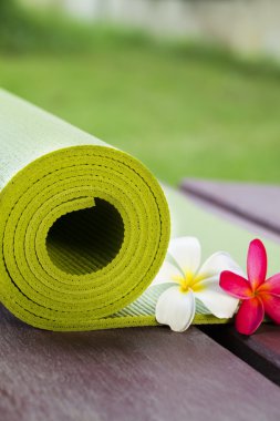 Yoga mat clipart