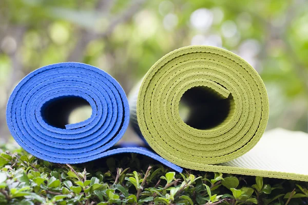 Esteras de yoga — Foto de Stock