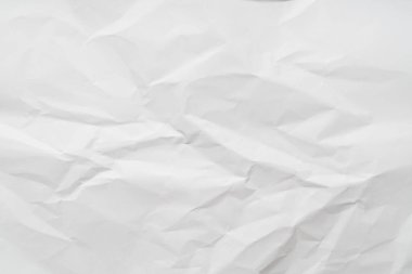 Fotokopi buruşmuş ya da buruşmuş kağıt dokusu ve arkaplan, kapat