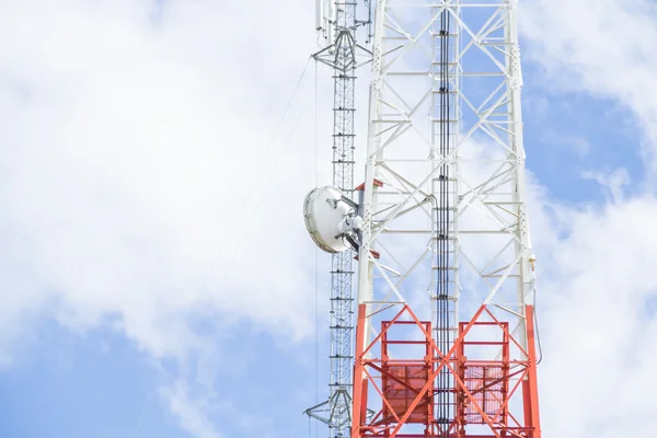 Mededeling van de toren Rechtenvrije Stockafbeeldingen