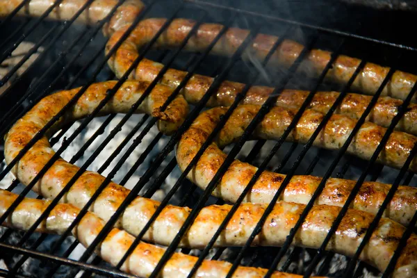 Grilled sausage — Stock Photo, Image