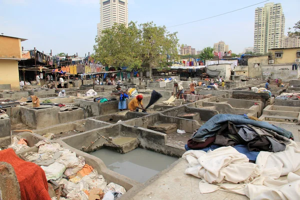 Dhobi Ghat, Mumbai — Fotografia de Stock