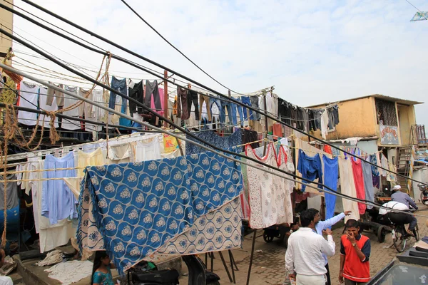 洗衣店孟买 — 图库照片