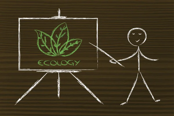 Aprender sobre ecología — Foto de Stock