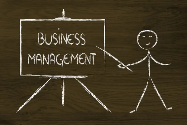 Conoscere la gestione aziendale — Foto Stock