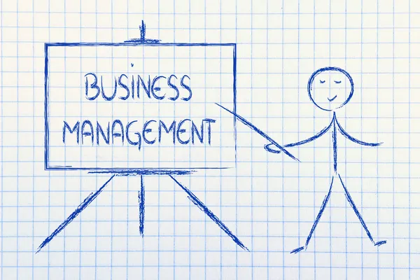 Conoscere la gestione aziendale — Foto Stock