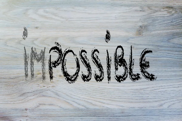 Possible or impossible? — Stock Photo, Image