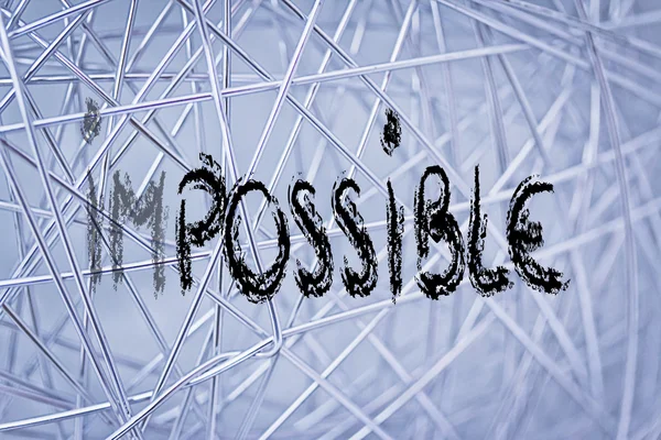 Possible or impossible? — Stock Photo, Image