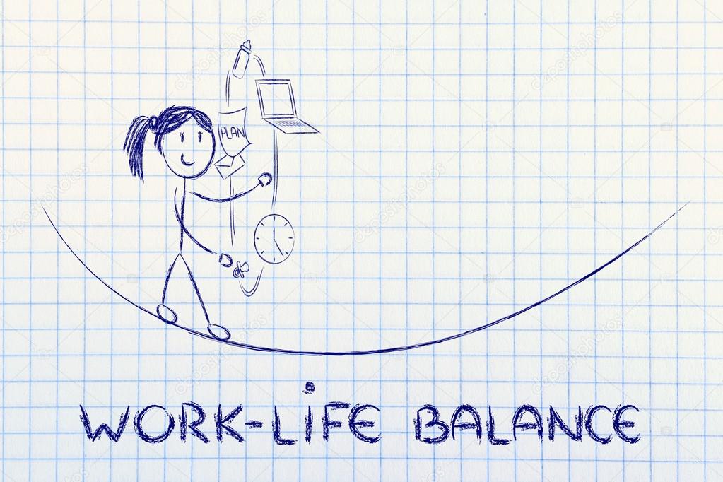 Work life balance & managing responsibilities: working mother ju ...