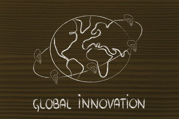 Idéer kan förändra världen: begreppet innovation — Stockfoto