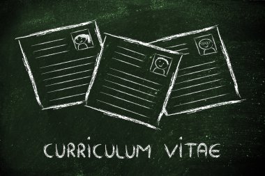 komik özgeçmiş tasarım, işe alım süreci