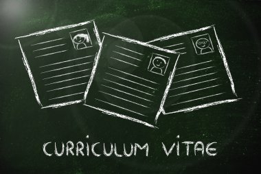 komik özgeçmiş tasarım, işe alım süreci