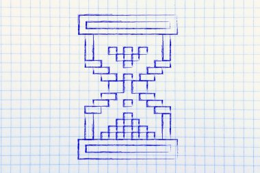 eski moda tasarım pixelated imleç