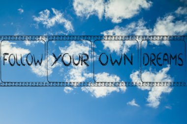 kendi hayallerini takip