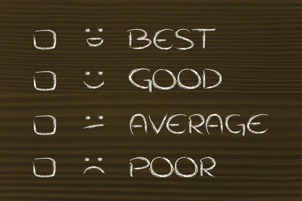 Chart to evaluate performance — Stock Photo, Image