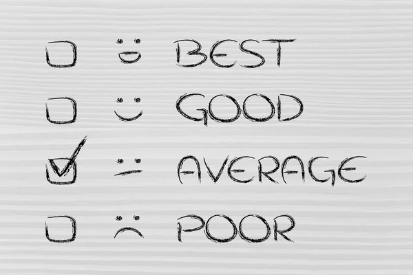 Chart to evaluate performance — Stock Photo, Image