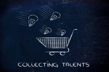 Collection talents clipart