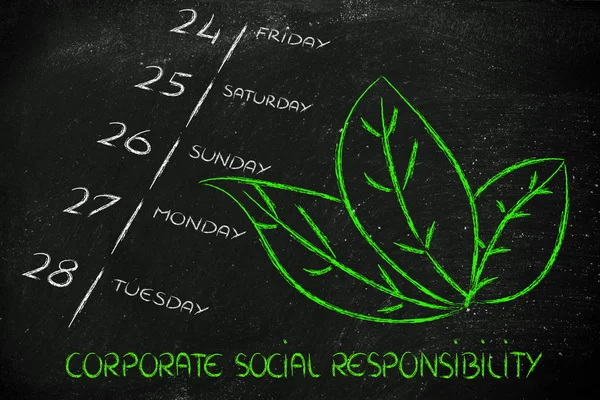 Corporate social responsibility — Stock Photo, Image