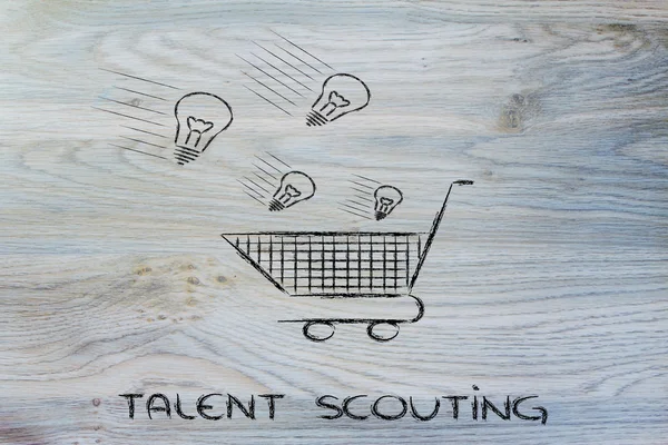 Talent scouting — Stock Photo, Image