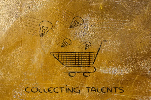Talentos de colección — Foto de Stock