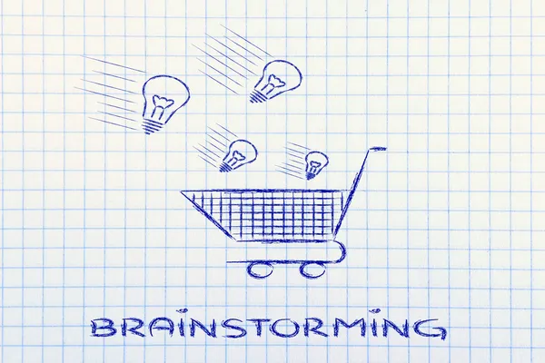 Brainstorming — Stockfoto