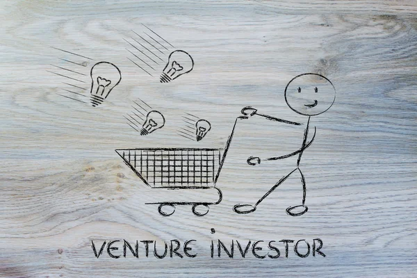 Venture investor — Stock Photo, Image