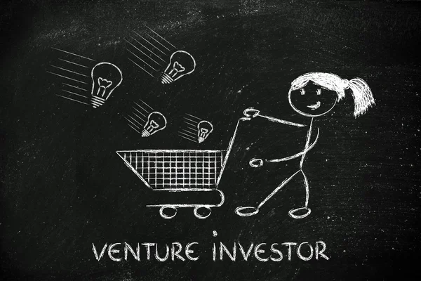 Venture investor — Stock Photo, Image