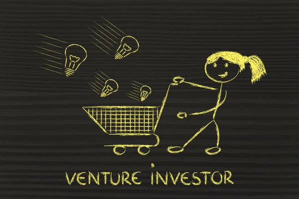 Venture investor — Stock Photo, Image