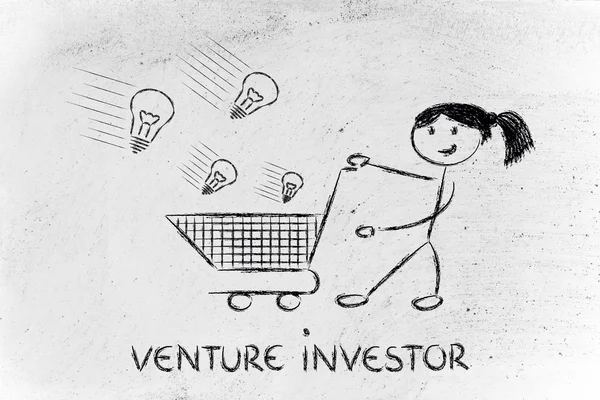 Venture investor — Stock Photo, Image