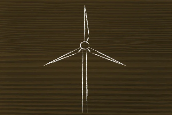 Énergies renouvelables : éoliennes — Photo