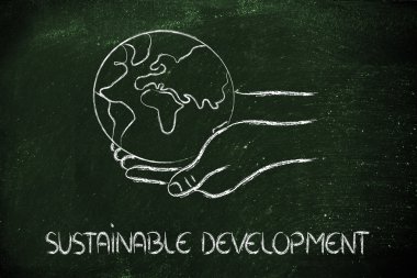 Yeşil Ekonomi: gezegeni tutan eller