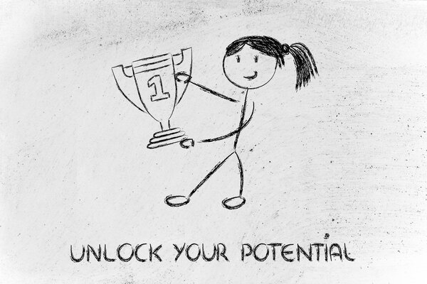 Во-первых, смешной персонаж с кубками
