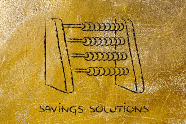 Saving solutions — Stock Photo, Image