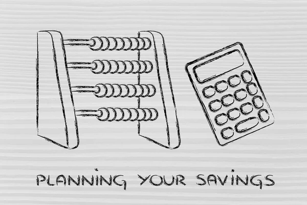 Planning your savings — Stock Photo, Image