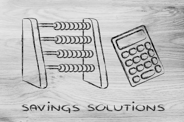 Saving solutions — Stock Photo, Image