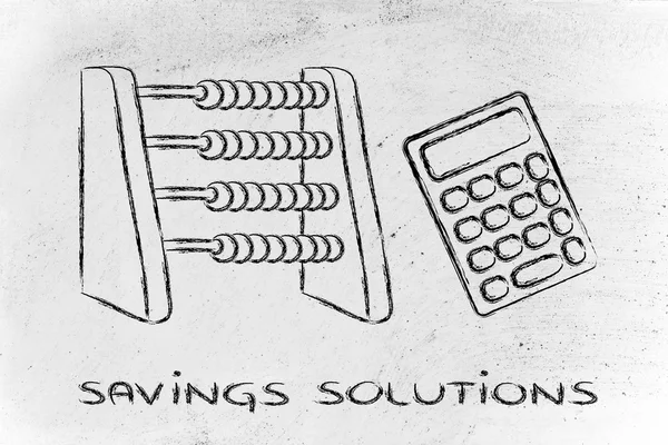 Saving solutions — Stock Photo, Image