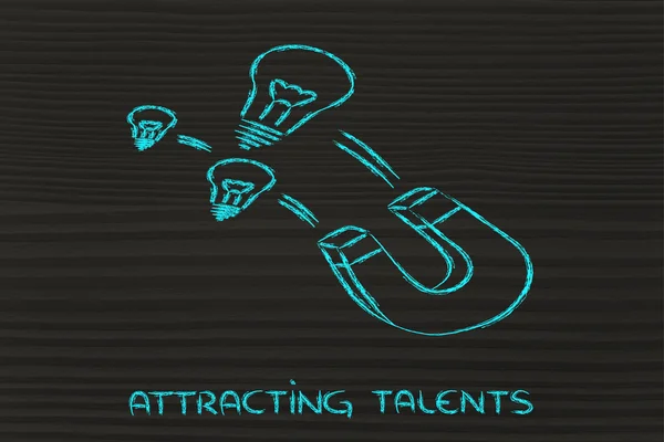 Attracting talents — Stock Photo, Image