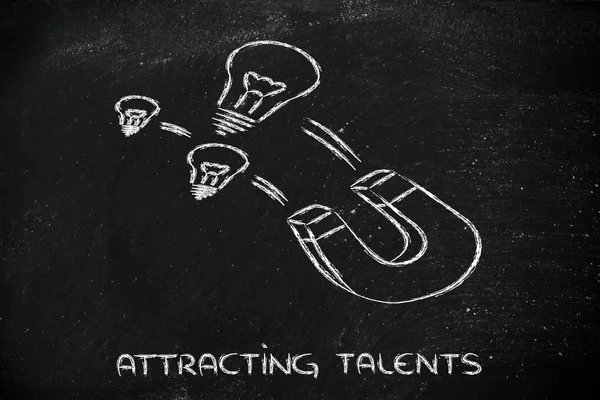 Attracting talents — Stock Photo, Image