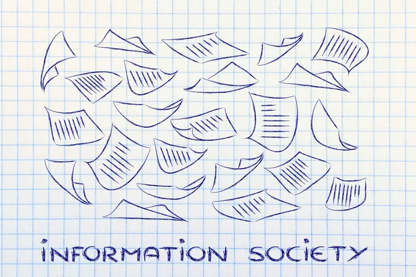 Κοινωνία της πληροφορίας — Φωτογραφία Αρχείου
