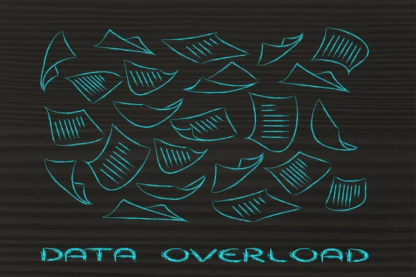 Data overload — Stock Photo, Image