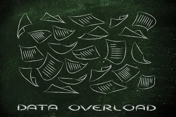 Data overload — Stock Photo, Image