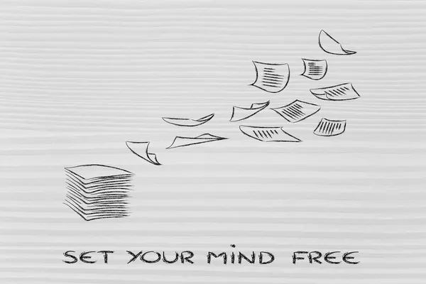 Set your mind free — Stock Photo, Image